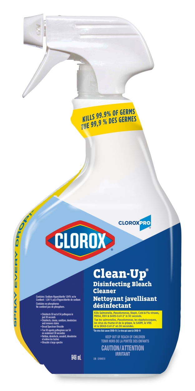 Disinfecting Cleaner w/Bleach CS/9x946ML.