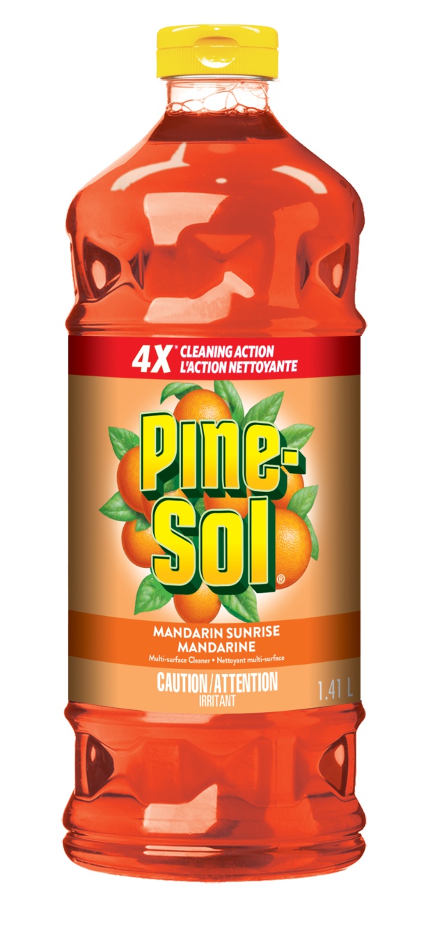 Pine-Sol Mandarin All Purpose Desinfectant Cleaner CS/8x1.41L.