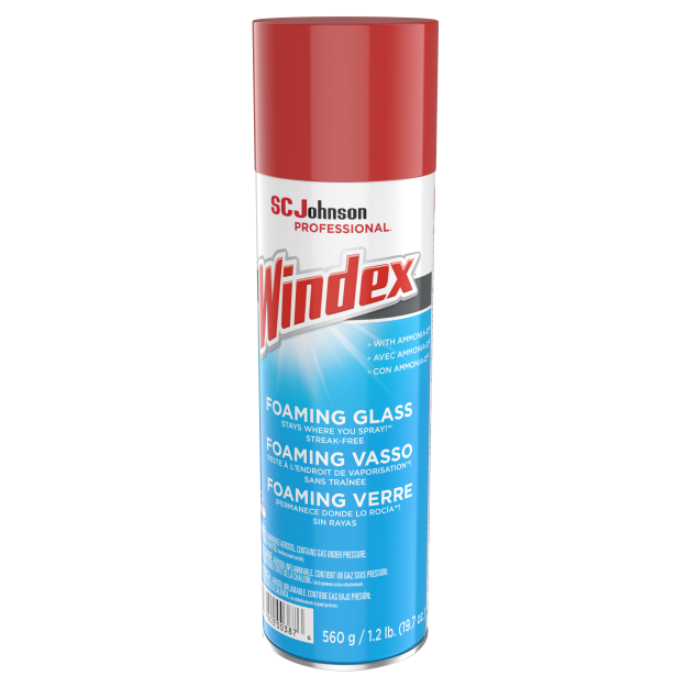 Windex Glass & Foaming Aerosol CS/6x560G.