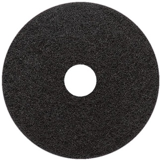 16'' Black Floor Stripping Pads Cs/5