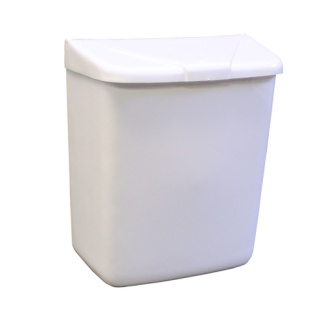 Plastic Receptacle for Sanitary Napkins & Tampons