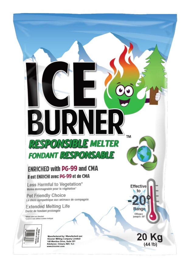 (8709572) Fondant à glace Ice Burner Responsable vert 20 kg