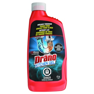 Drano Kitchen Gel Clog Remover CS/6x473ML.