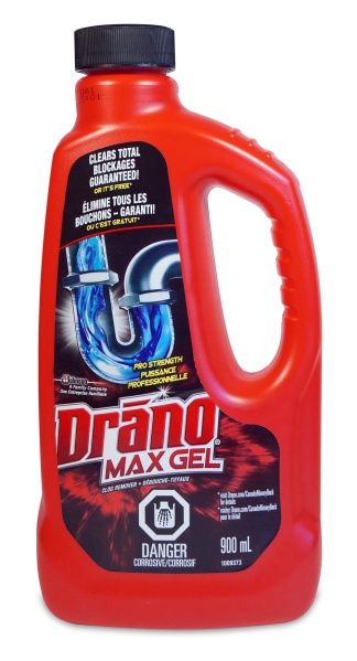 Drano Max Gel Clog Remover CS/12x900ML.