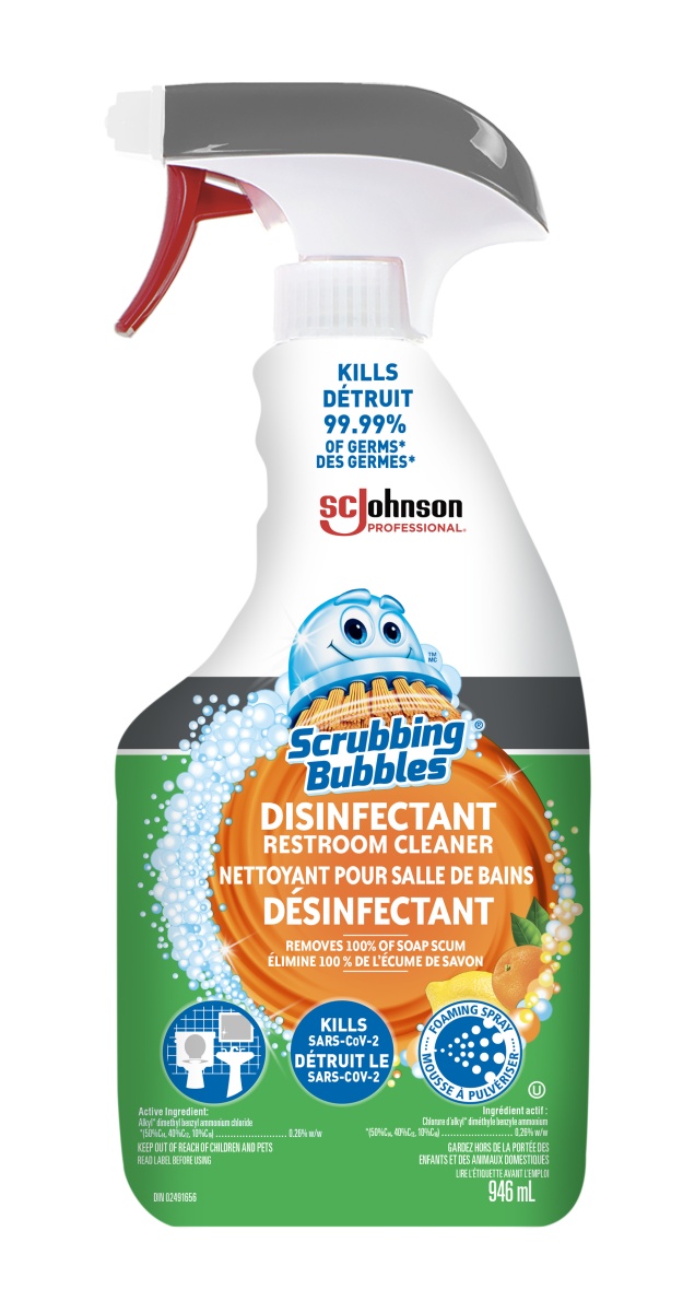 Scubbing Bubbles Disinfecting Restroom Trigger CS/8x946ML.