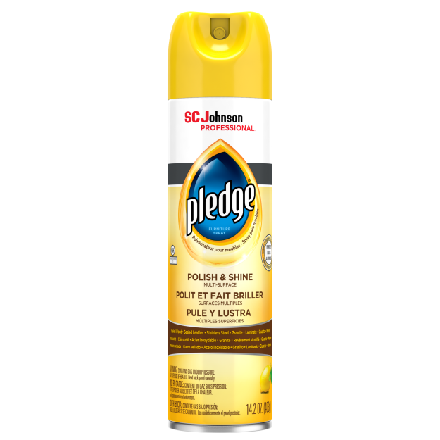 Pledge Furniture Polish Lemon Aerosol CS/6x403G.